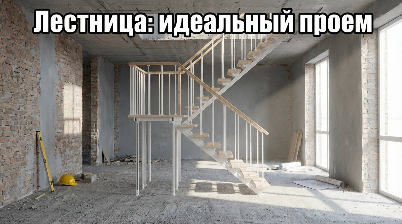 Инструкция по заложке проема лестницы на этапе проектирования дома