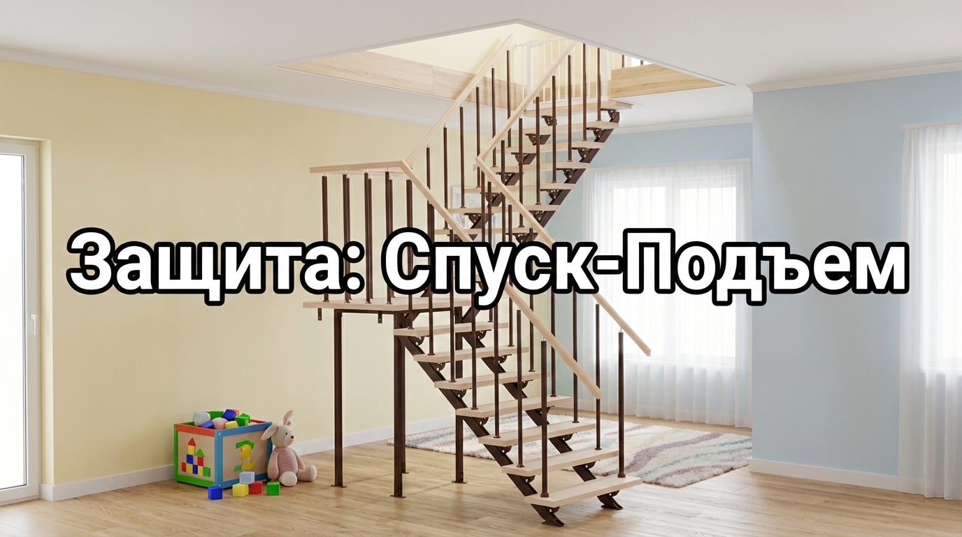 Лестница безопасности для детей и пожилых