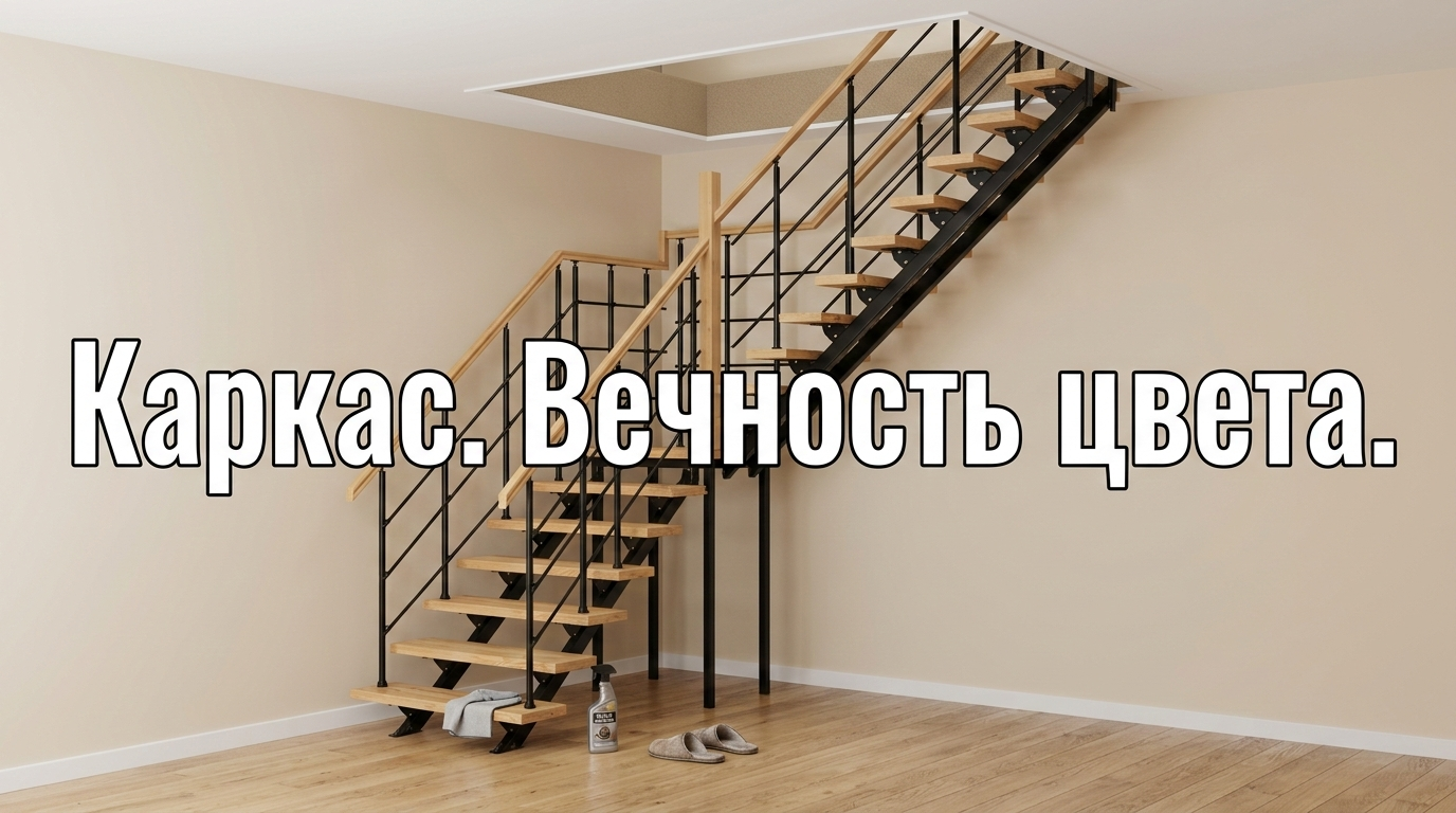 Порошковая покраска каркаса для долговечности дома