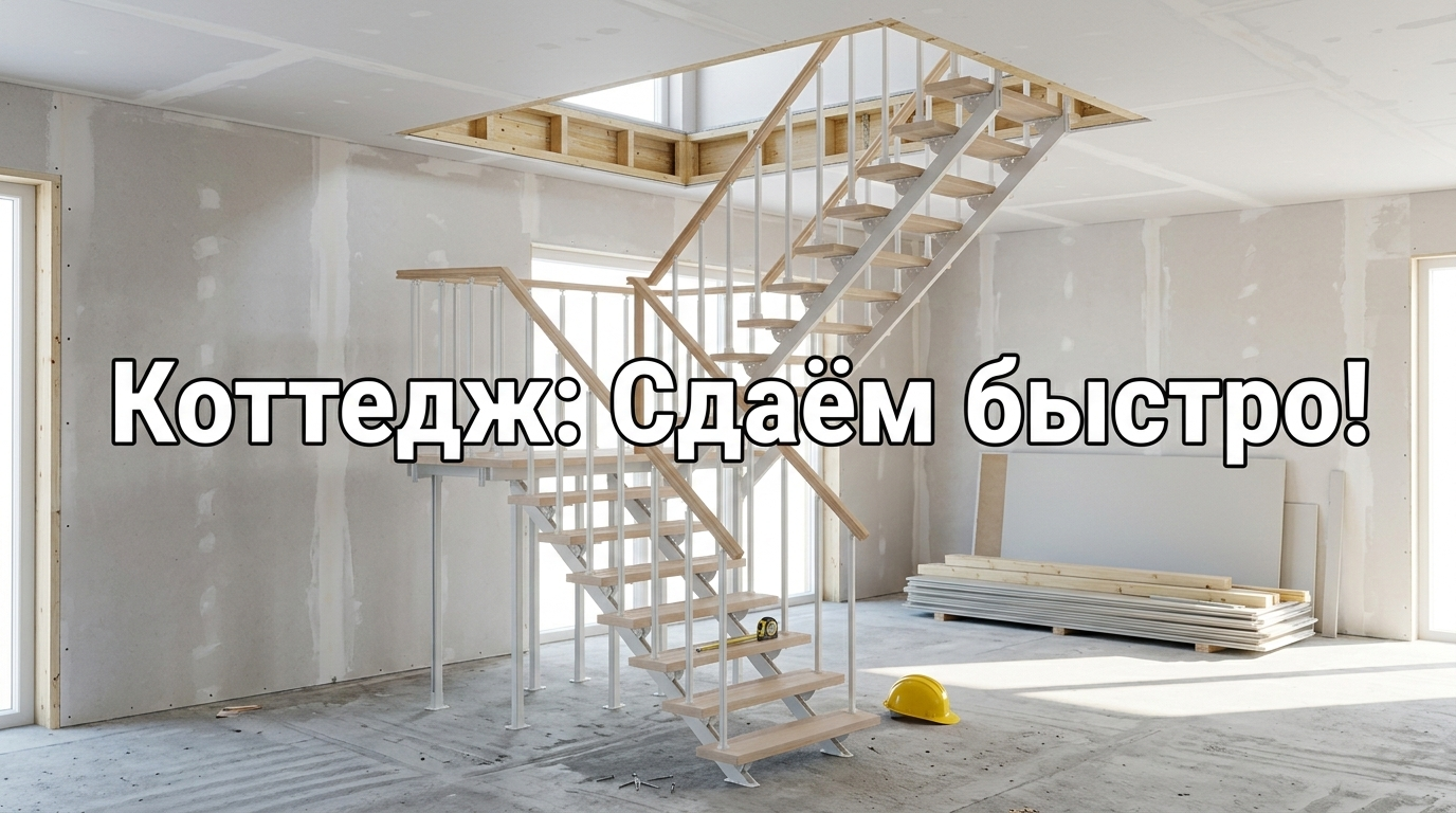 Сдам коттедж и советы по сдаче 10 домов с лестницами за неделю