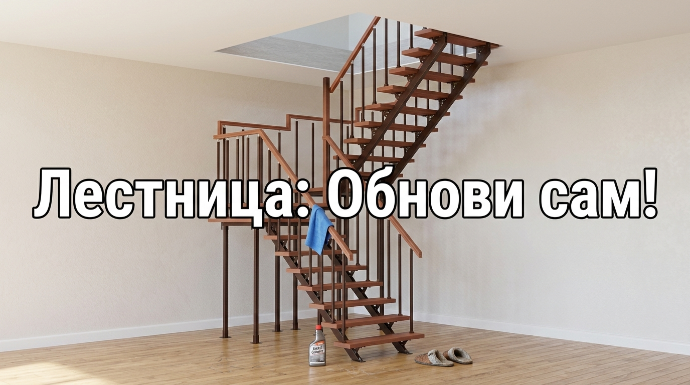 Инструкция по покраске лестницы через 5 лет
