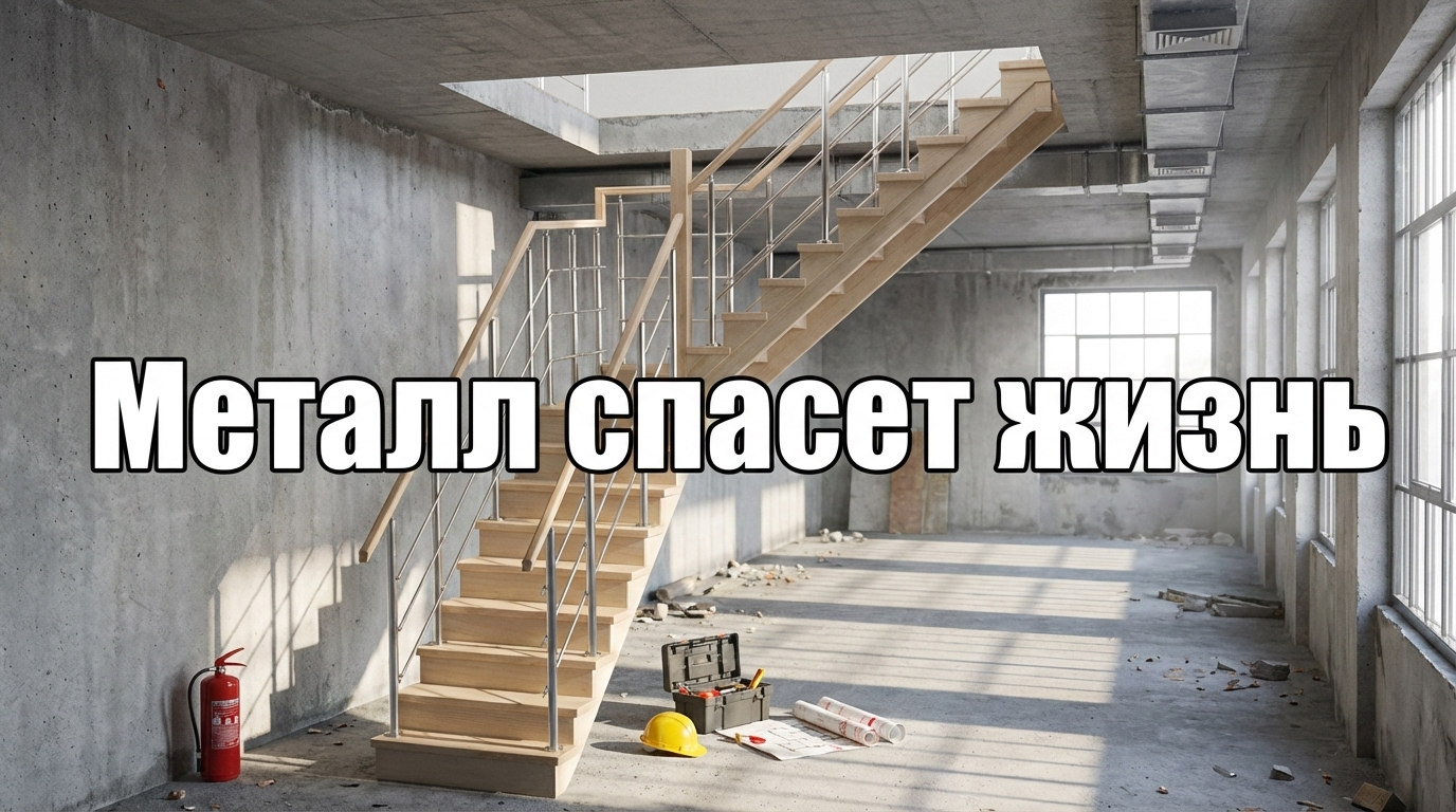 Пожарная безопасность и преимущества металлокаркаса при эвакуации