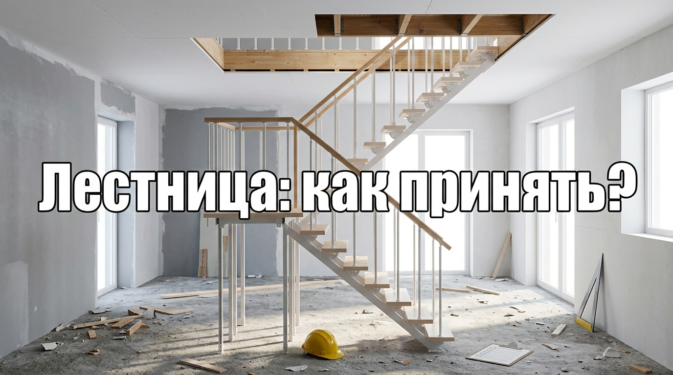 Чек-лист для заказчика по принятию работы монтажников лестницы с 10 пунктами