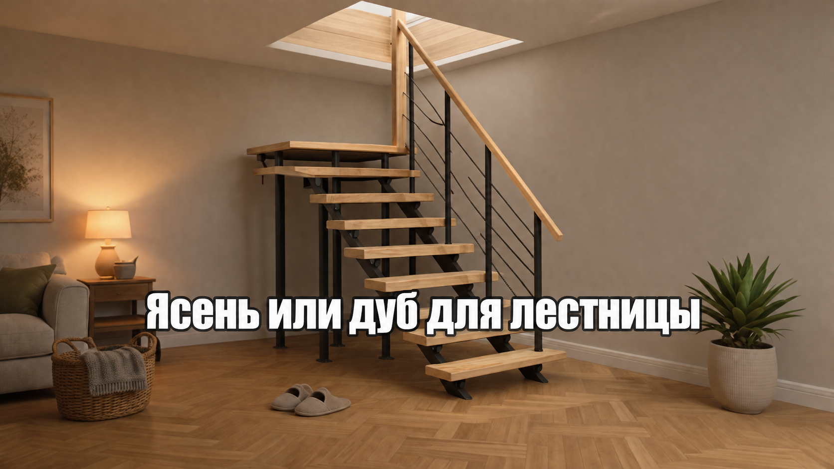 Ступени из ясеня для лестницы