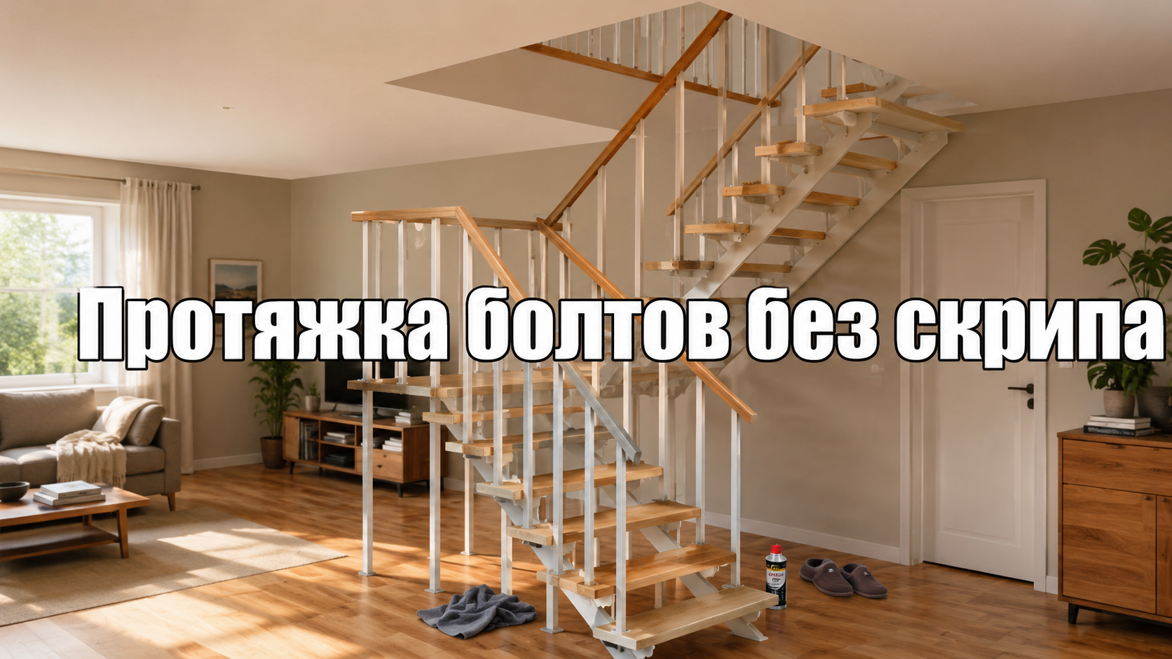 Обслуживание модульной лестницы с осмотром и протяжкой болтов