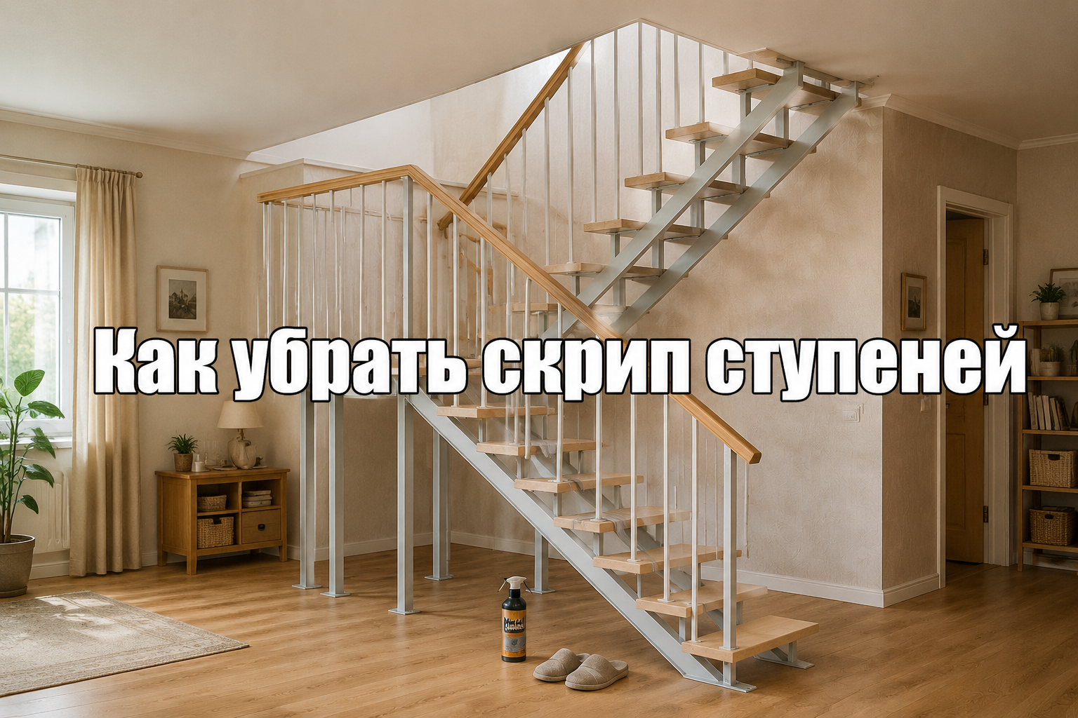 Лестница металлокаркас с описанием причин скрипа