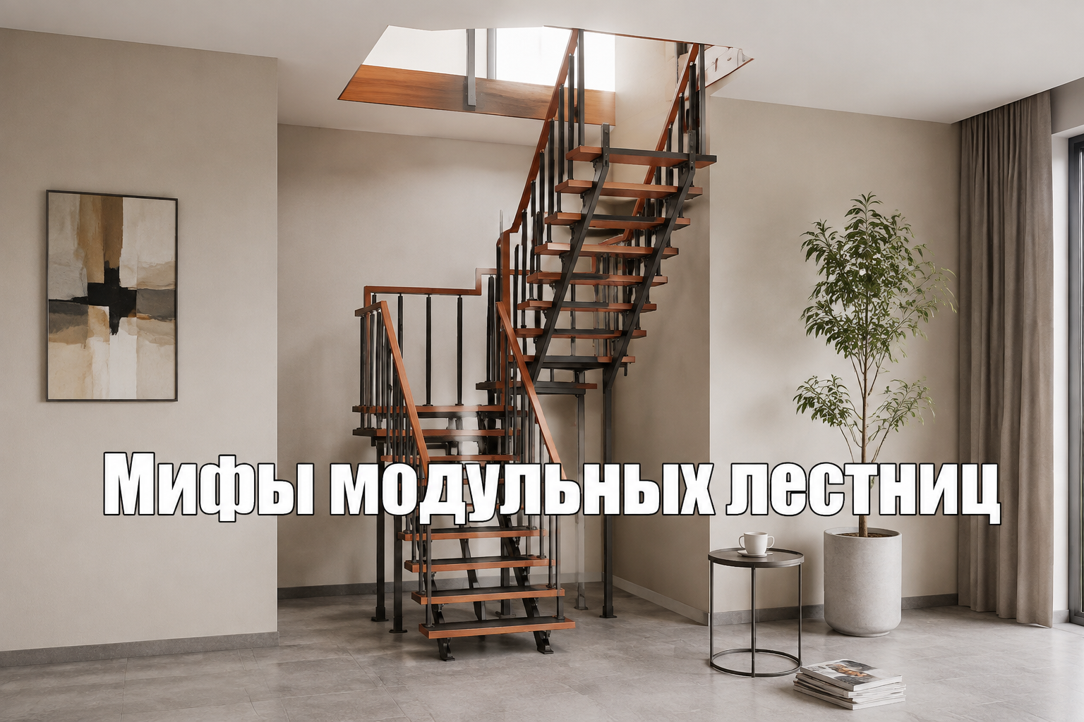 Модульная лестница и мифы о её надежности