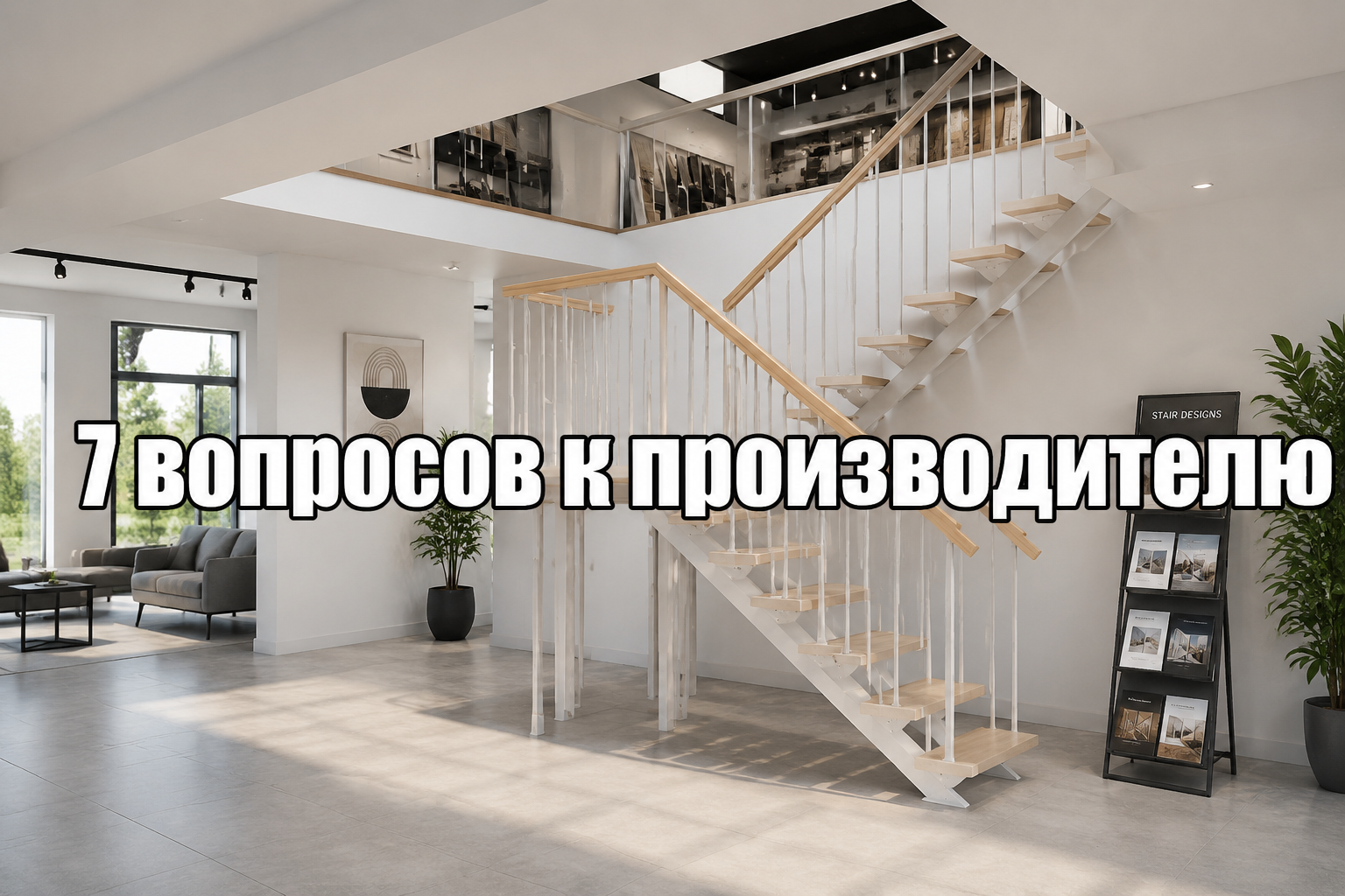 Производство лестниц: 7 вопросов производителю
